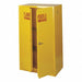 Flammable Safety Cabinet 60 gal Yellow