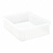 Grid Containers Clr 22-1/2x17-1/2x6 PK3