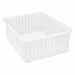 Grid Containers Clear 22-1/2x17-1/2x8