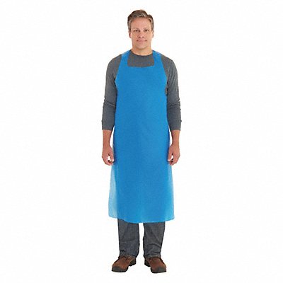 Bib Apron Univ Blue Polyethylene PK100