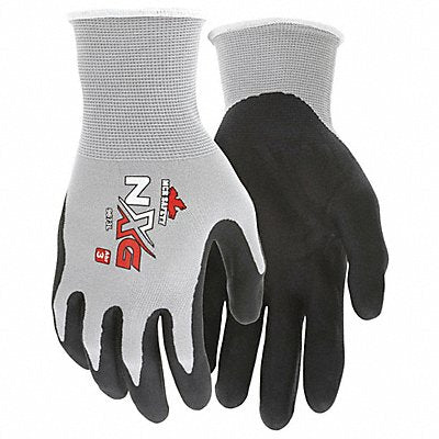 Gloves Coated Knit Medium Black PK12