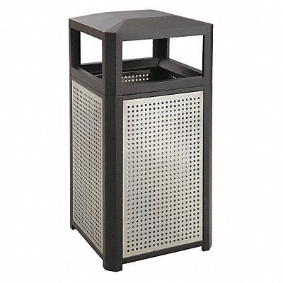 Waste Receptacle 38 gal Black