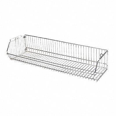 Stacking Basket 12Hx36Wx20D Chrome