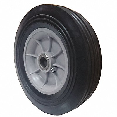 Wheel 10 x 2.5 Solid Rubber