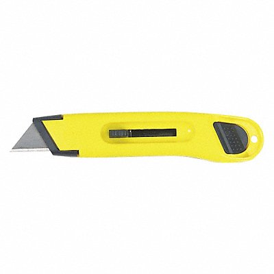 Utility Knife Retractable Plastic Yellow