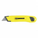 Utility Knife Retractable Plastic Yellow