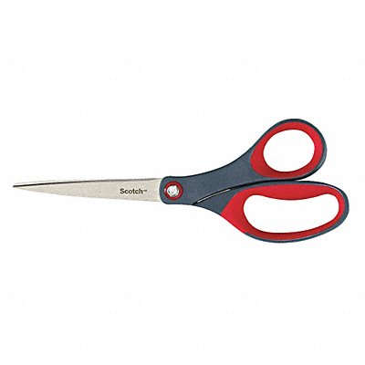 Precision Scissors 8 Red/Gray