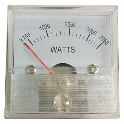 Replacement Watt Meter 3750 EGS