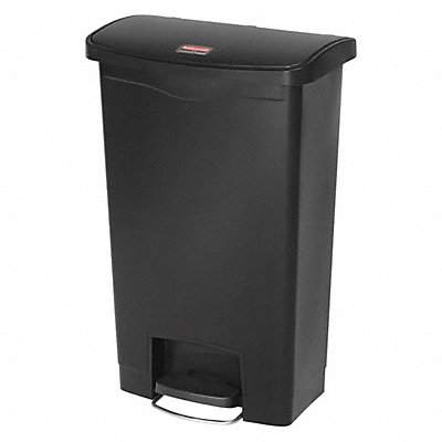 Slim Jim Resin Step On 13 gal Black