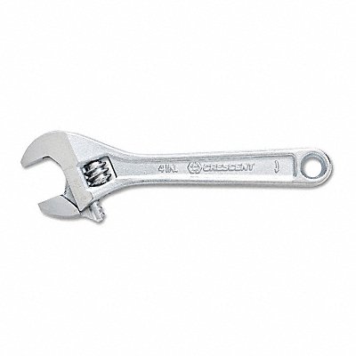 Adjustable Wrench 6 Chrome Carded