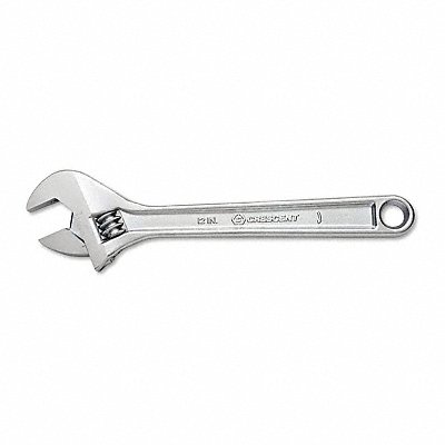 Adjustable Wrench 12 Chrome Carded