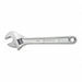 Adjustable Wrench 12 Chrome Carded