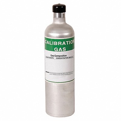 Calibration Gas 29L H2S CO Methane O2 N2