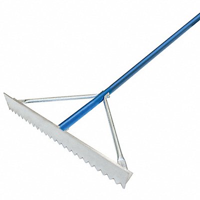 Asphalt Rake Magnesium 43 Tines 7 ft.