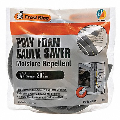 Weatherstrip 20 ft Gray