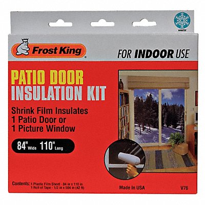 Patio Door Kit 84 x 110 In