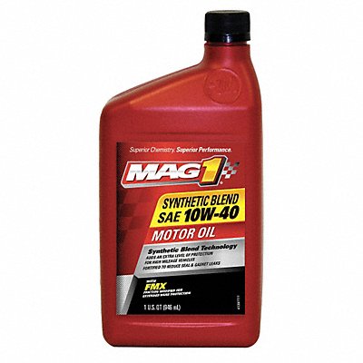 Engine Oil 10W-40 Synthetic Blend 1qt