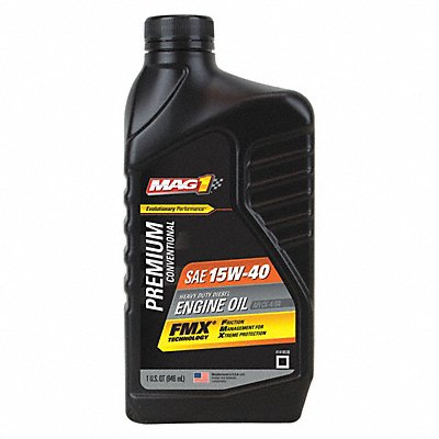 Diesel Engine Oil 15W-40 Conventnl 1qt