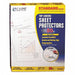 Sheet Protector Top-Load Nonglare PK50