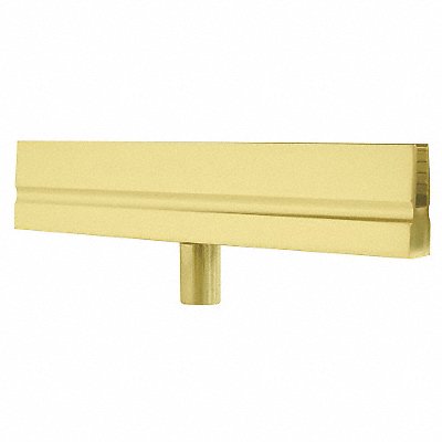 Sign Bracket Satin Brass