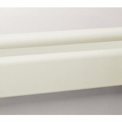 3 pc. Wall Rail Vinyl Eggshell 144In