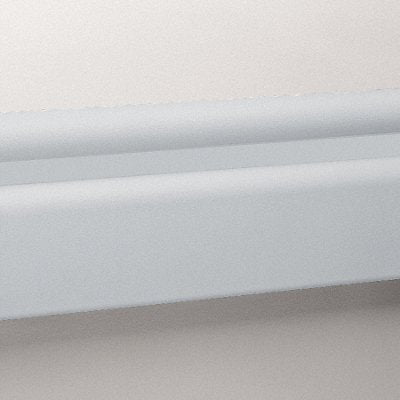 3 pc. Wall Rail Vinyl Silver-Gray 144In