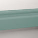 3 pc. Wall Rail Vinyl Teal 144In