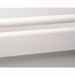 3 pc. Wall Rail Vinyl Linen White 144In