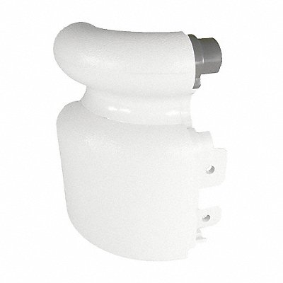 Handrail Outside Corner Linen White