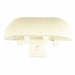 H3607 End Cap Ivory 2-15/16 x 1In