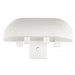 H3607 End Cap Linen White 2-15/16 x 1In
