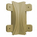 Inside Corner 1-1/16 x 5 In Tan Screw In