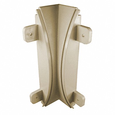 Inside Corner 1-3/4 x 8 In Tan Screw In