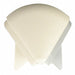 Outside Corner 4-1/8 In Ivory Screw In
