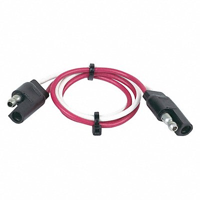 Flat Electric Connector 2-Way 12 in