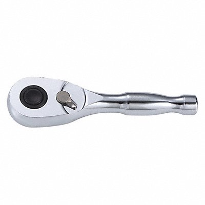Hand Ratchet 4 3/4 in Chrome 3/8 in