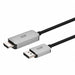 HDMI Cable 3 ft L Shielded Black