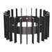 Heat Sink Black 1 1/2 H x 24 L x 48 W