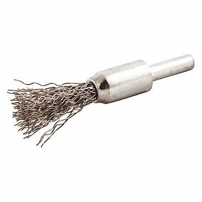 End Brush Shank 1/4 Wire 0.014 Dia