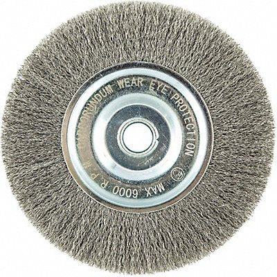 Wire Wheel Brush 0.009 Dia Wire