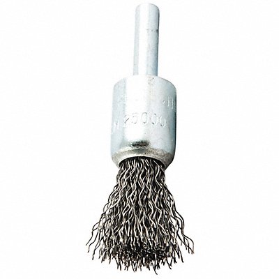 End Brush Shank 1/4 Wire 0.014 Dia