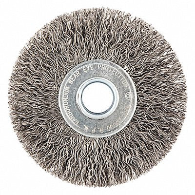 Wire Wheel Brush 0.014 Dia Wire