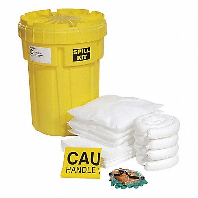 Spill Kit Drum Oil-Based Liquids 23 H