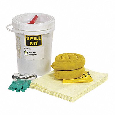 Spill Kit Bucket Chemical/Hazmat