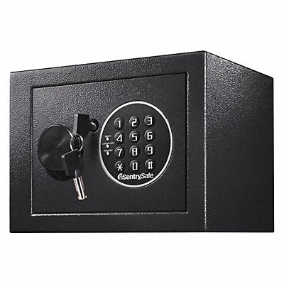 Security Safe Black 0.14 cu ft Cap.