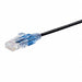 Voice and Data Patch Cord Black 3 ft L