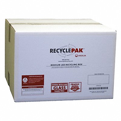 LED Bulb Recycling Box 18 L x 12 W x 6 D