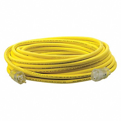 Extension Cord 50ft 12Ga 15A SJEOOW Yel