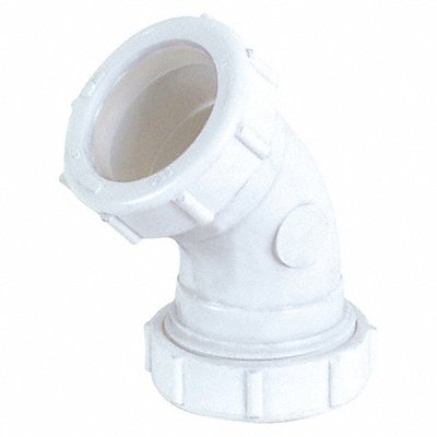 Elbow Plastic 1 1/2 in Pipe Size