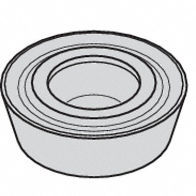 Round Milling Insert 10.00mm Carbide